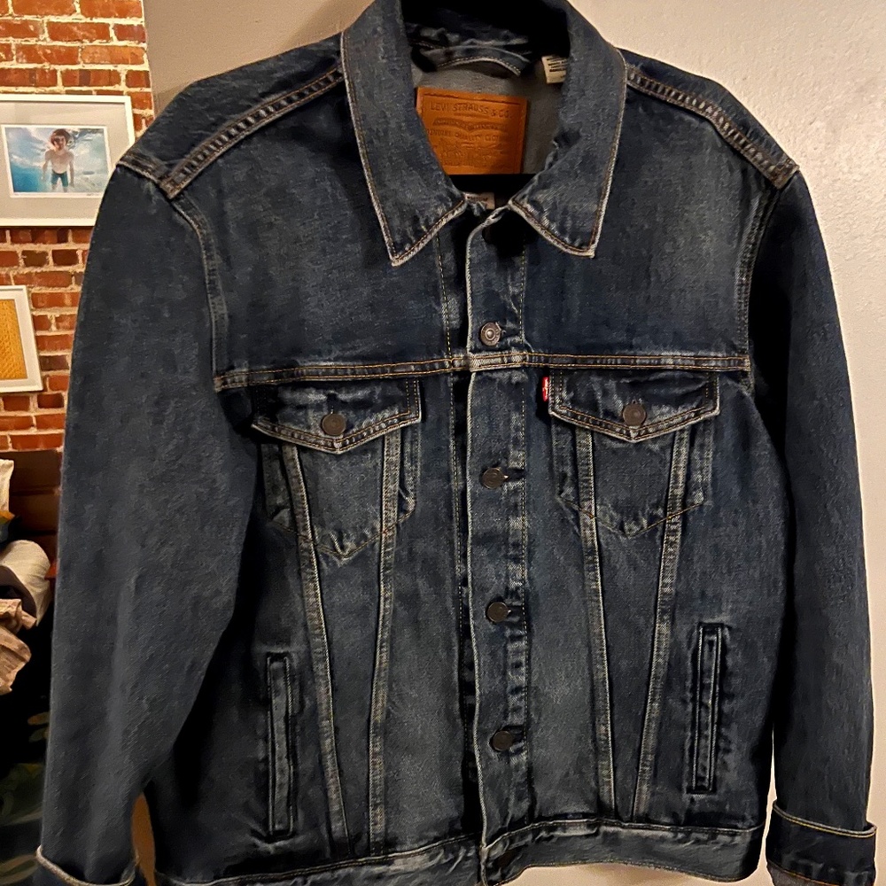 Levis premium demin jacket mens